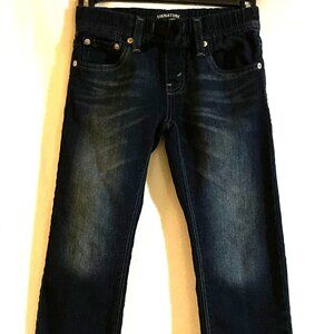 Boys Levi Strauss Signature Jeans Size 7R Elastic Waist Very Stylish!
